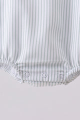 Blue stripe I love my mom bubble