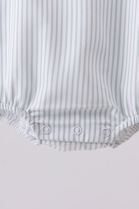 Blue stripe I love my mom bubble