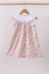 Floral I love my mom embroidery dress