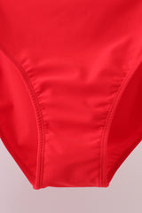 Red 2pc mom&me swimsuit