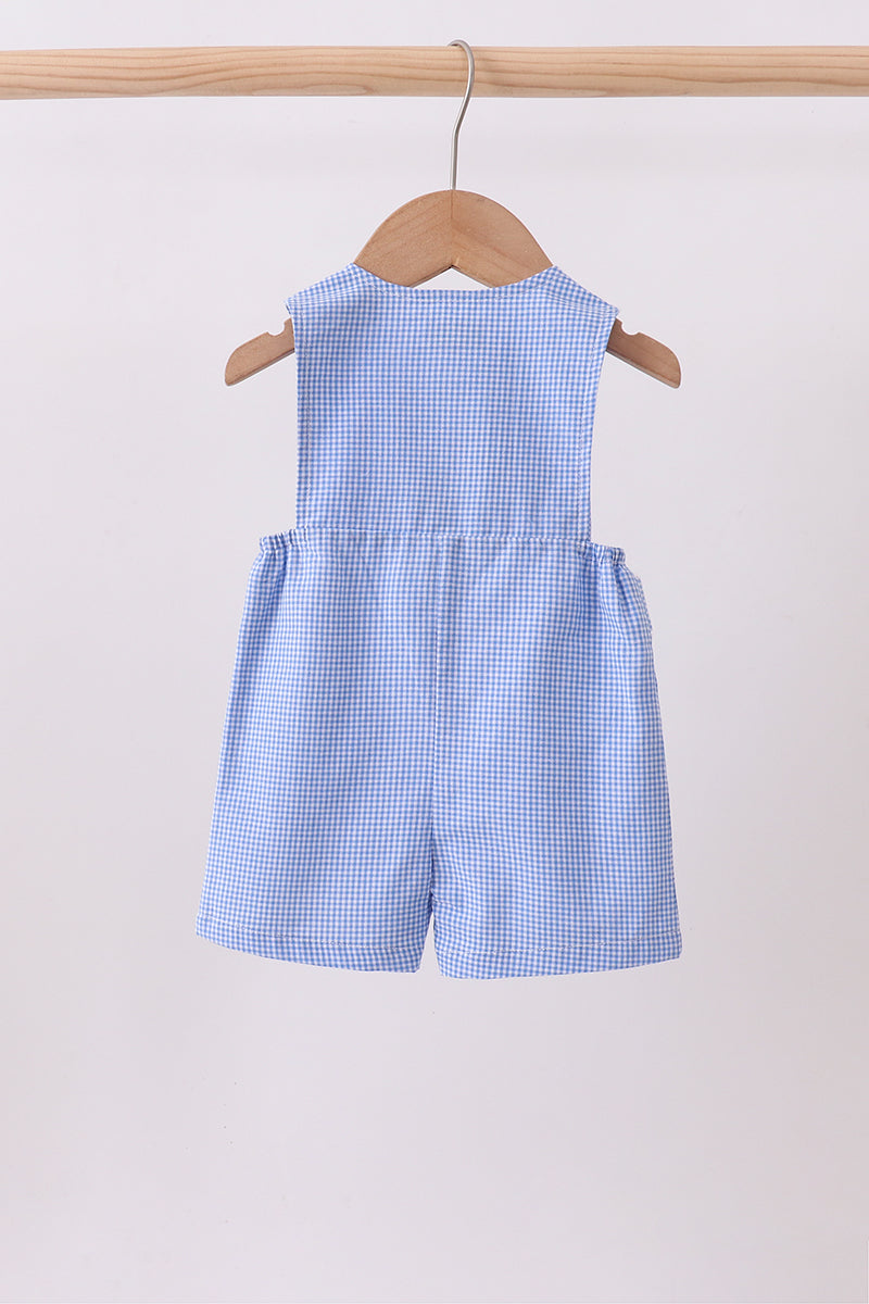Blue gingham jonjon