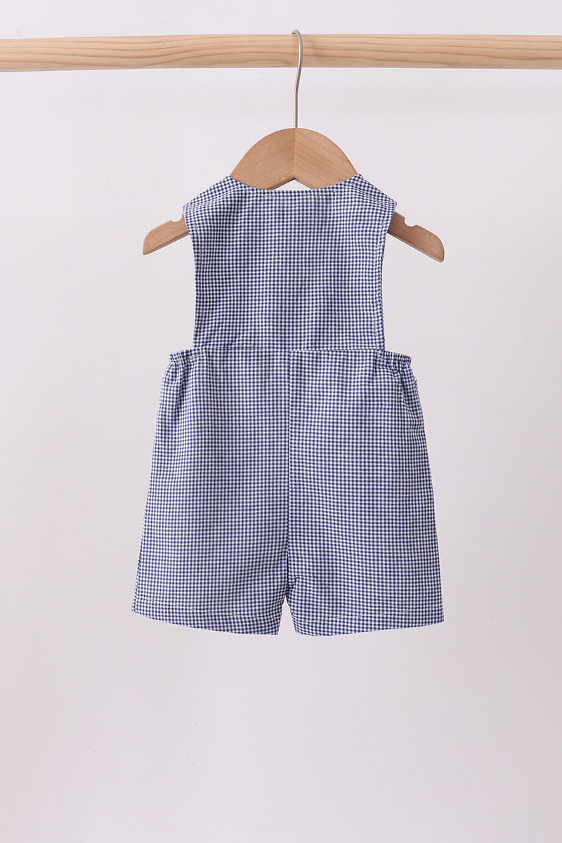 Navy gingham jonjon