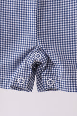 Navy gingham jonjon