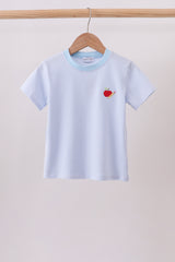 Blue Apple Pencil Pocket Top