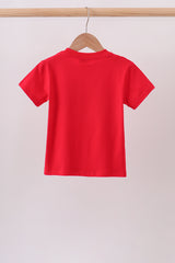 Red Apple Applique Top