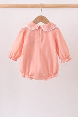 Pumpkin Jacquard embroidery pocket bubble