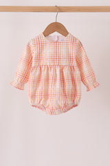 Pink plaid bubble