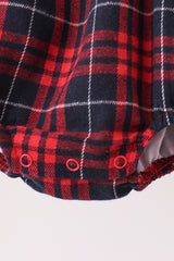 Red plaid bubble
