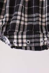 Black&white plaid bubble