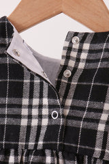 Black&white plaid bubble