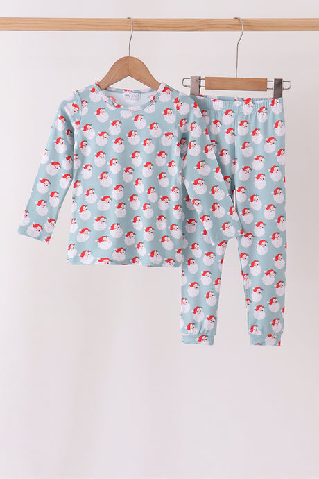 Sage santa claus bamboo pajama set
