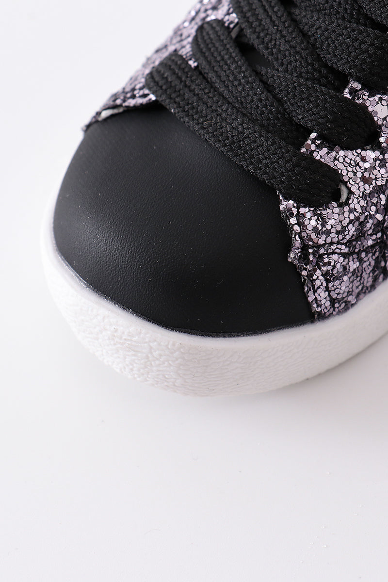 Dark star glitter sneaker (toddler to big kids)