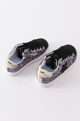 Dark star glitter sneaker (toddler to big kids)