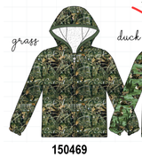 Forest Camouflage Raincoat